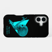 グレーエイリアン、真実はそこにある iPhone 16ケース (裏面横)