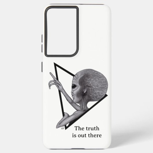 グレーエイリアン、真実はそこにある SAMSUNG GALAXYケース (裏面)