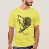 グレーエイリアン、真実はそこにある Tシャツ (正面)