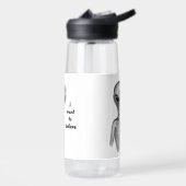 グレーエイリアン、私はしたい信じ ウォーターボトル (左面)