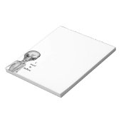 グレーエイリアン、私はしたい信じ ノートパッド (回転)