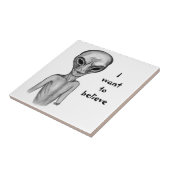 グレーエイリアン、私は望信じみ タイル (側面)