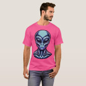 グレーエイリアン Tシャツ (正面フル)