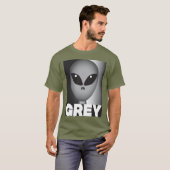 グレーエイリアン Tシャツ (正面フル)