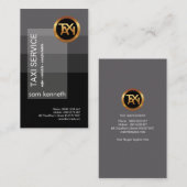 グレーエレガンススペシャルトランスペアレントプラカードタクシー 名刺 (正面/裏面)