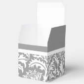 グレーエレガントとホワイトのウィリアム・モリス結婚ズ フェイバーボックス (オープン)