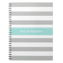 グレーエレガントとミントグリーンのストライプパターン