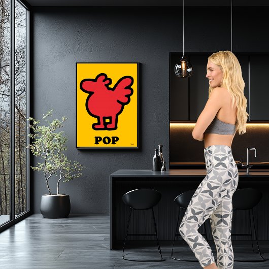 グレーエレガントと白のジオメトリカスタマイズ可能 カプリレギンス