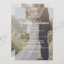 グレーエレガントと白(背景の写真結婚)