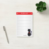 グレーエレガントの黒猫シルエットを表示するには ポストイット (オフィス)