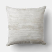 グレーエレガントウッドレッドトラックlファミリー名デザイン クッション (裏面)