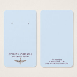 グレーエレガントブルーバードロゴ