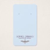 グレーエレガントブルーバードロゴ (正面)