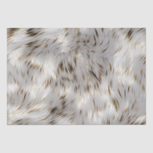 グレーエレガントホワイト金ゴールド結婚ズ 薄葉紙 (正面)