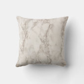 グレーエレガント大理石金ゴールド名イニシャル クッション (裏面)