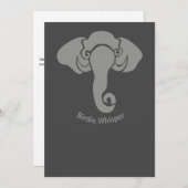 グレーエレファントファミリーGOP共和党員 シーズンカード (正面/裏面)