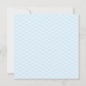 グレーエレファントル赤ちゃんシャワー招待状 招待状 (裏面)