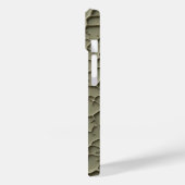 グレーエンボスオーガニックテクスチャiPhoneケース Case-Mate iPhoneケース (裏面 / 左)