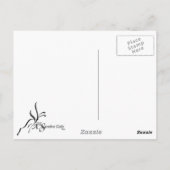 グレーオングレーウマ科のアート ポストカード (裏面)