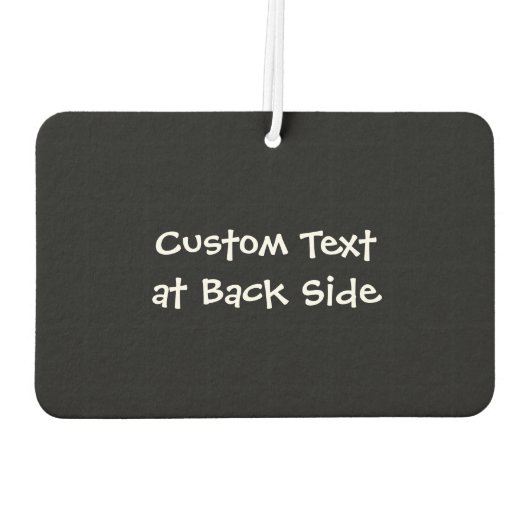 グレーオーディオカセットテープ空気清浄機 カーエアーフレッシュナー (裏面)