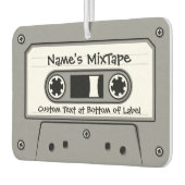 グレーオーディオカセットテープ空気清浄機 カーエアーフレッシュナー (左)