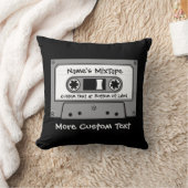 グレーオーディオカセットテープ クッション (ブランケット)