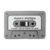 グレーオーディオカセットテープ バスマット (正面)