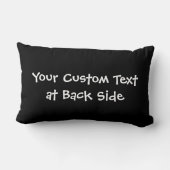 グレーオーディオカセットテープ ランバークッション (裏面)