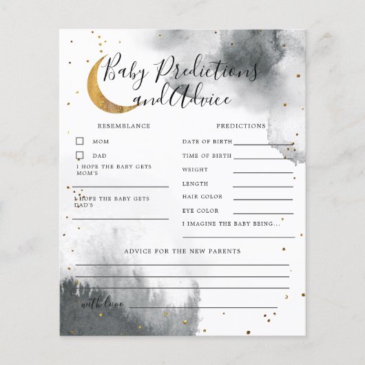 グレーオーバーザムーンベビー予測とアドバイス (正面)