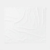 グレーカスタマイズミニ水玉模様から簡単な色 フリースブランケット (正面(横))