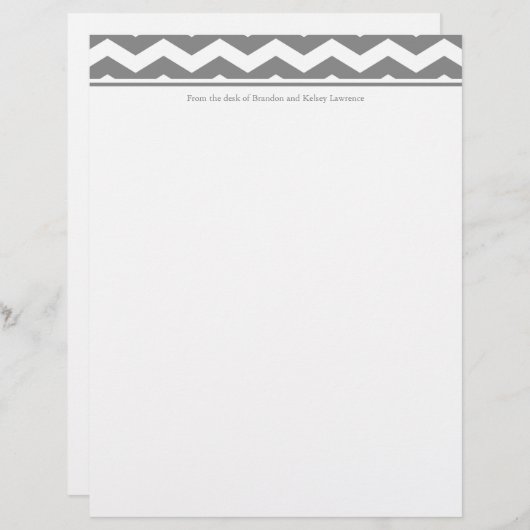 グレーカスタムのひな形（署名見出し付き）文字 (正面/裏面)