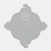 グレーカスタムのメッセーきらめくジライトクリスマス フェイバーボックス (折り畳みなし)