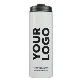 グレーカスタムの文字ロゴ タンブラー