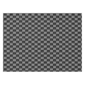 グレーカスタムロゴ会社 テーブルクロス (正面(横))