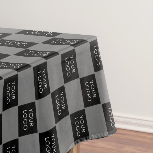 グレーカスタムロゴ会社 テーブルクロス (インサイチュ)