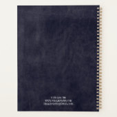 グレーカスタム2025会社ロゴシンプル事務所 プランナー手帳 (裏面)