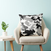 グレーカッコいい迷彩柄装飾用クッション クッション (椅子)
