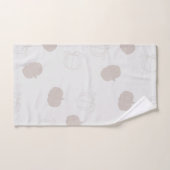 グレーカボチャ秋秋シーズンパターン バスタオルセット (ハンドタオル)