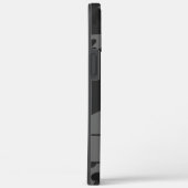 グレーカモフラージモノグラム Case-Mate iPhoneケース (裏面 / 右)