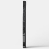 グレーカモフラージモノグラム Case-Mate iPhoneケース (裏面 / 左)