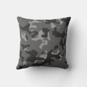 グレーカモフラージュ クッション (裏面)