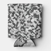 グレーカモフラージュ 缶クーラー (正面)