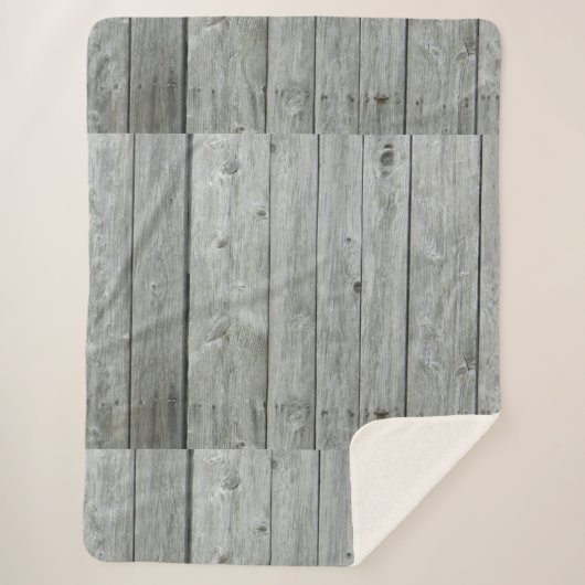 グレーカントリー素朴ファーモダンハウス シェルパブランケット (正面)