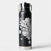 グレーガーリーシルバーのバレーボールとスター ウォーターボトル (正面)