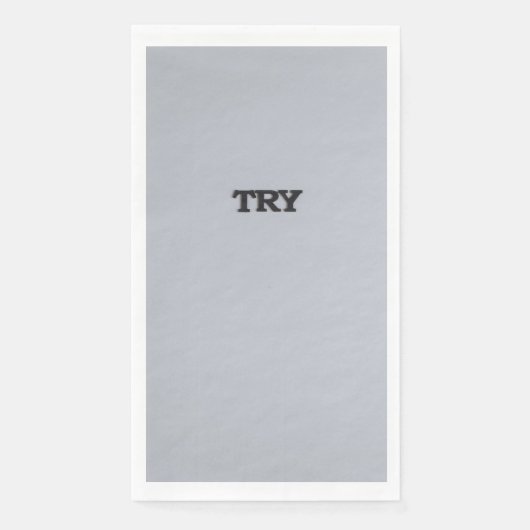 グレーキッチンタオルを試す (正面)