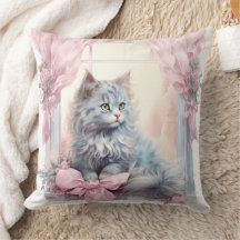 グレーキットピンクボウ