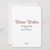 グレーキットンクリスマスウォーター色 シーズンカード (裏面)