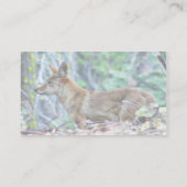 グレーキツネ 名刺 (裏面)