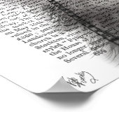 グレーキャットとトップハット ポスター (角)