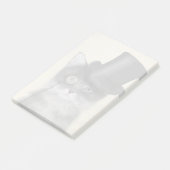 グレーキャットとトップハット ポストイット (アングル)